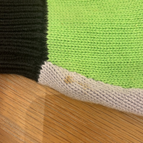 Joshua Sanders Smiley Face Multicolour Patchwork Sweater - Picture 5 of 5